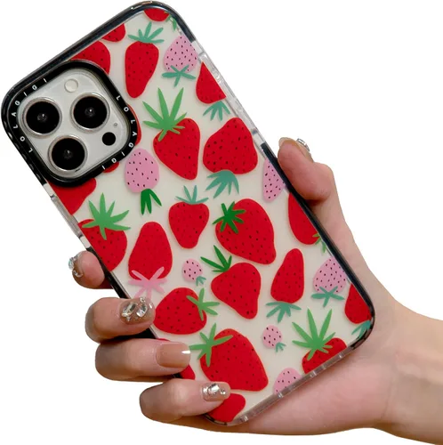 Miniatura 41 de Funda para iPhone 15 Pro Max para Mujeres, Transparente Lindo Panda Dibujos Animados Arte Animal Estampado Diseño Femenino Kawaii Estético