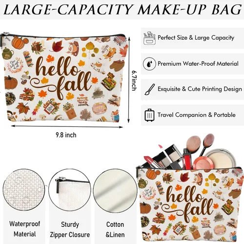 Miniatura 2 de Bolsa de maquillaje, Blanco, Otoño