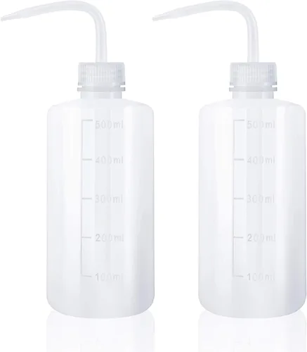 Miniatura 9 de Oubest Botella de lavado exprimible para suculentas, 8.5 fl oz + 16.9 fl oz de agua para riego por chorro de agua, lata de aspersión de plástico, 2