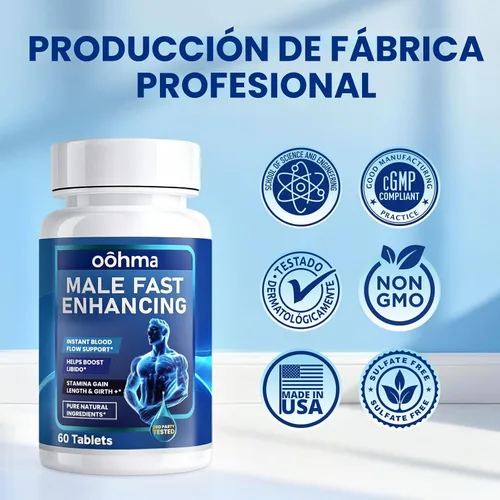 Miniatura 3 de Nuevo suplemento masculino para mejorar, diseñado para ser de acción rápida para que el flujo sanguíneo gane longitud y circunferencia +