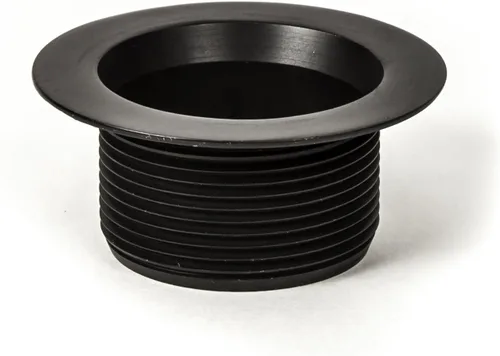 Miniatura 5 de PF WaterWorks PF0969-ORB - Conjunto de desagüe de bañera (drenaje grueso 11.5 TPI + tapón + placa frontal de dos (2) agujeros, atrapa pelo/colador