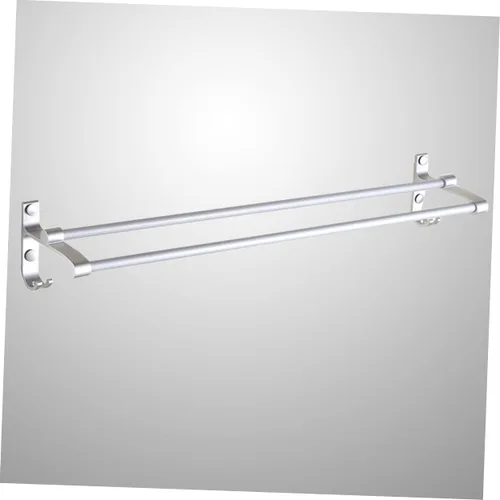 Miniatura 9 de Zerodeko Toallero de pared para baño, toallero montado en la pared, toallero para toallas de baño, toallero de baño, toallero de baño, gancho