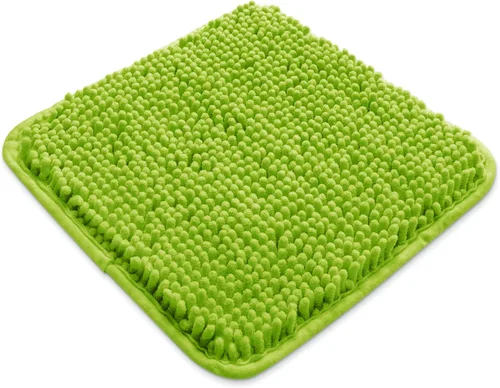 Miniatura 42 de Yeaban Alfombra de pasillo de baño de 24 x 72 pulgadas, antideslizante, alfombra de baño larga de felpilla gruesa, absorbente y lavable, alfombra