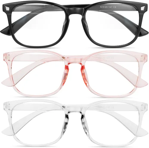 Miniatura 9 de Gaoye Eyewear Frames for Men - Blue Light Blocking Square Glasses, Anti UV Ray Computer Gaming, Blue Blockers for Women