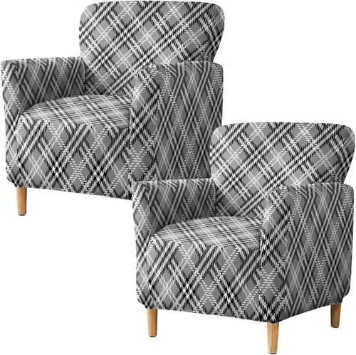 Miniatura 89 de HAOYONG - Funda elástica de terciopelo para silla de banquete, fundas para sillas de 1 pieza, fundas para sillones de sofá, funda suave para sillón