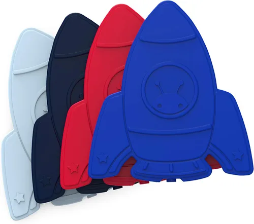 Bentgo Buddies Paquetes de Hielo Reutilizables - Paquetes de Hielo Delgados para Loncheras, Bolsas de Almuerzo y Hieleras - Multicolor Paquete de 4