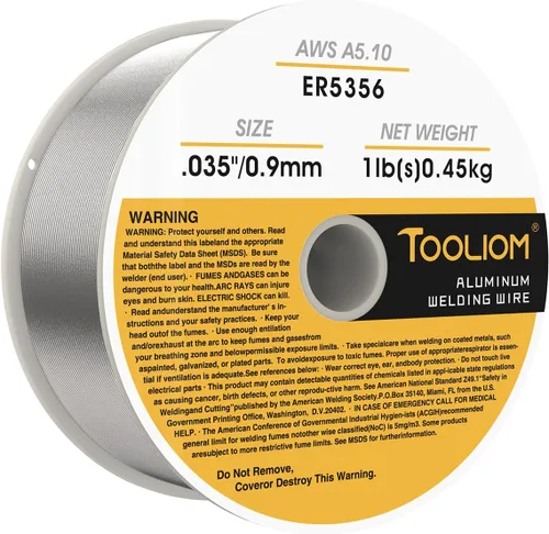 Miniatura 13 de TOOLIOM Alambre de soldadura MIG ER70S-6 .035 "(0.9 mm) 2LB Alambre de soldadura de acero al carbono sólido Alambre MIG de alta alimentación