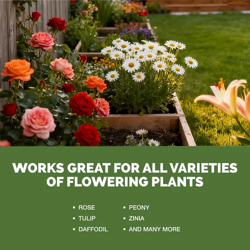 Miniatura 5 de Fertilizante Bloom Booster – Fertilizante de floración, alimento líquido para plantas para más floraciones, flores más grandes y desarrollo