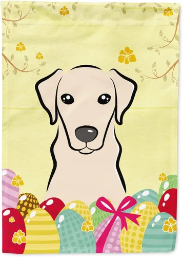 Miniatura 64 de Caroline's Treasures BB1920CHF - Bandera de caza de huevos de Pascua con diseño de bulldog francés, para casa, gran porche, para colgar en la pared