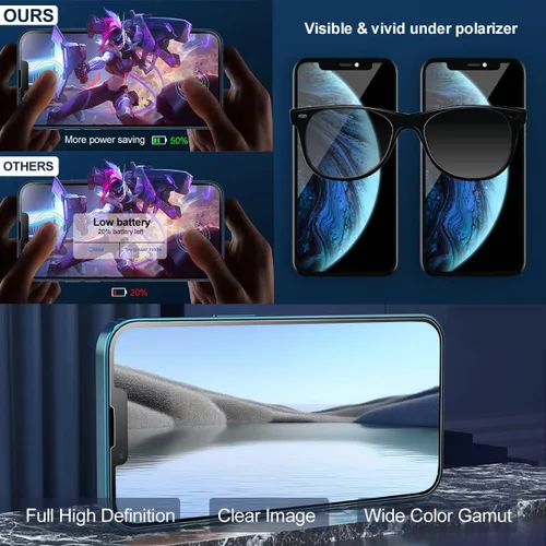 Miniatura 5 de EFAITHFIX para iPhone 11 Reemplazo de pantalla COF de 6.1 pulgadas, marco de pantalla LCD, ensamblaje de pantalla táctil 3D, digitalizador