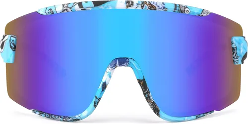 FEISEDY Gafas de ciclismo para hombres y mujeres, gafas de sol deportivas de los años 80, gafas de esquí, conducción, pesca, ciclismo, protección