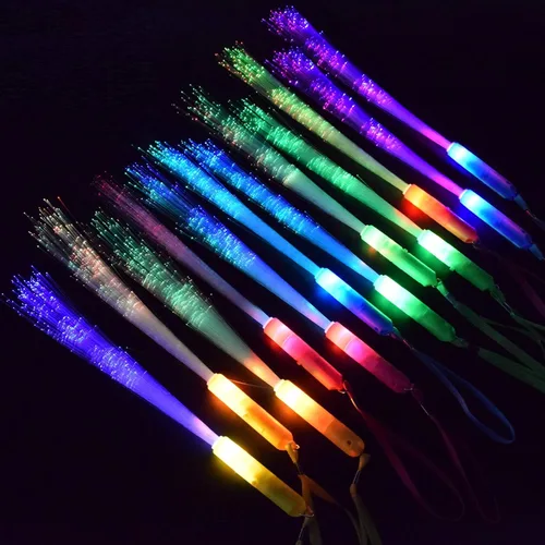 M.best 12 varillas luminosas para fiestas, 3 modos de luz LED intermitente colorida para recuerdos de fiesta