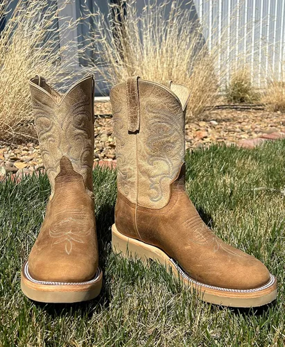 Miniatura 7 de Roper Toe Natural Tan Sinsation Botas de suela de crepé grueso