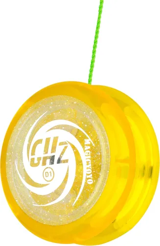 Miniatura 4 de MAGICYOYO Juguetes Yo-Yo en Bucle, D1 Yoyo Sensible para Principiantes con Cuerdas, Cuerpo de Plástico y Excelente para Trucos de Cuerda