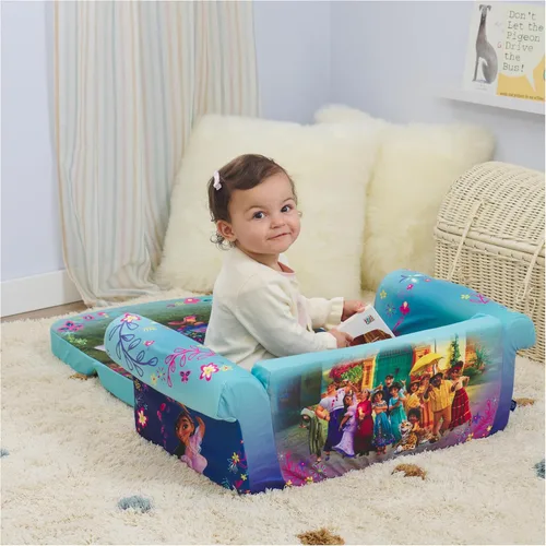 Miniatura 7 de Muebles Marshmallow, Sofá infantil 2 en 1, de espuma, abatible, comprimido, Encanto