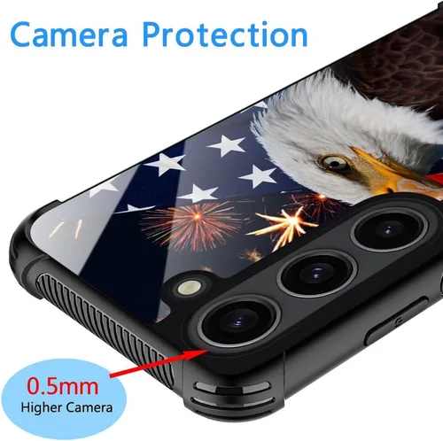 Miniatura 5 de ZHEGAILIAN Funda para Samsung Galaxy S23, protección de grado militar, esquinas a prueba de golpes, funda antiarañazos para Samsung Galaxy S23