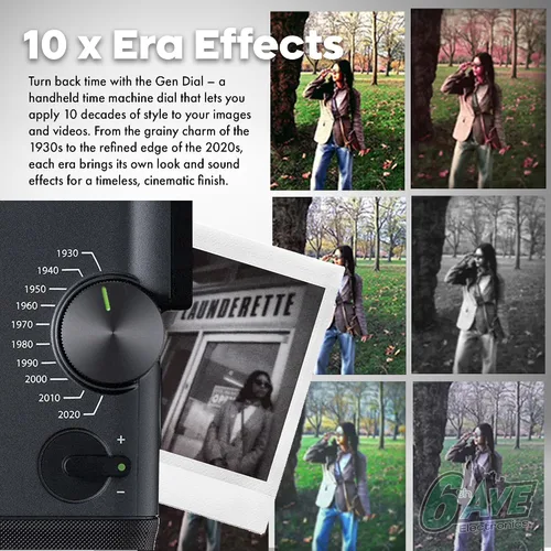 Miniatura 7 de FUJIFILM instax mini Evo Cinema Hybrid - Paquete de cámara instantánea, impresora de cámara 3 en 1 con Bluetooth + Gen Dial para 10 efectos