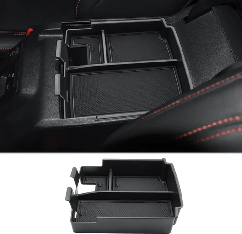 Miniatura 9 de CDEFG 2 unidades para Ford Bronco Sport 2025 2026 Organizador de consola central para tablero 2025 2026 Ford Bronco Sport 13.2 pulgadas pantalla