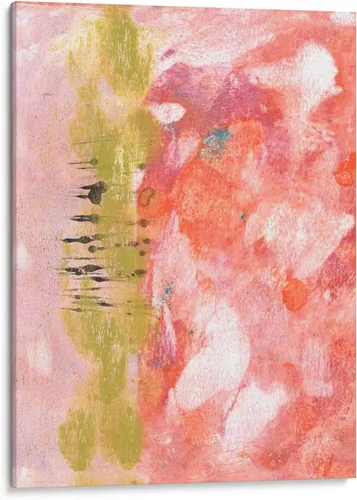 Canvas Lab | Rosy Composition II by Naomi McCavitt | 36 x 48 in | Canvas Print Wall Art | Abstract, Contemporary | Wall Decor for Bedroom, Living
