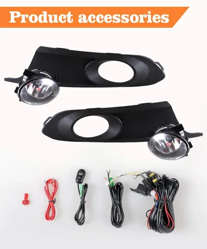 Miniatura 6 de Faros antiniebla para Volkswagen Jetta 2011-2014 (no compatible con Wagon, modelos GLI) 2 piezas OEM faros antiniebla de repuesto