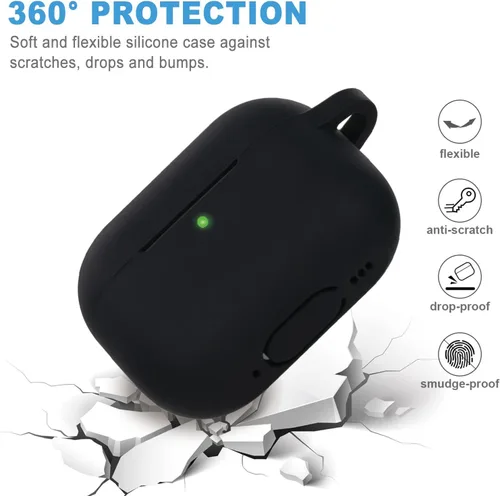 Miniatura 5 de Funda para Apple Airpods Pro 3 (2025) - VOTILE Fundas para Airpods Pro 3 Cubierta para Mujeres de Silicona iPods Pro 3 Auriculares Inalámbricos