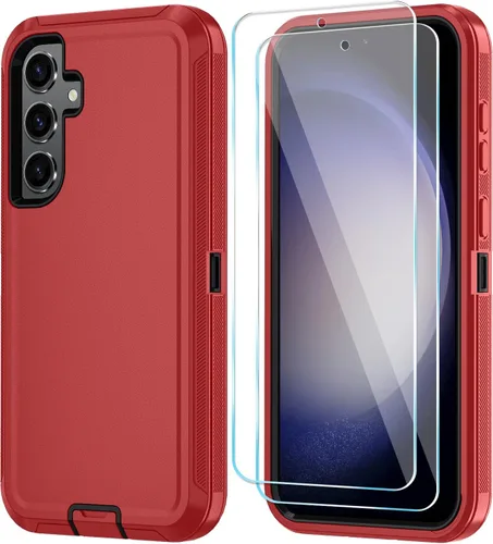 Miniatura 12 de ONOLA Funda para Samsung Galaxy S23 FE con protector de pantalla HD, resistente, a prueba de golpes y caídas, 3 capas, para Galaxy S23 FE de 6.4