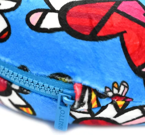 Miniatura 5 de BRITTO Romero - Almohada de cuello de espuma viscoelástica de viaje - corazones voladores