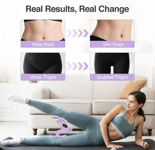 Miniatura 7 de Thigh Master - Dispositivos de ejercicio para suelo pélvico, ejercitador Kegel, entrenador muscular para suelo pélvico, entrenador interior de muslo