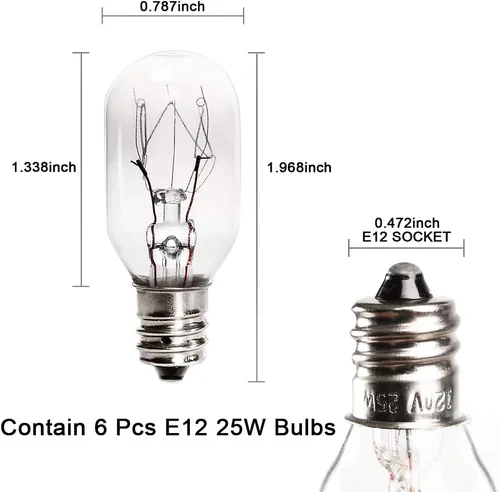 haraqi Cables de lámpara de sal del Himalaya con interruptor de atenuación, cables de repuesto originales y bombillas de 25 W para lámpara de roca