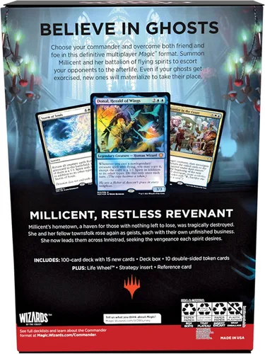 Miniatura 7 de Magic: The Gathering Innistrad: Crimson Vow Commander Deck – Escuadrón de Espíritus (Blanco-Azul)