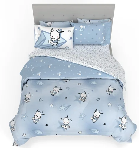 Miniatura 12 de Franco - Juego de ropa de cama para niños, edredón y sábanas supersuaves con funda de almohada, 5 piezas, tamaño individual, Jurassic World, 6A1348