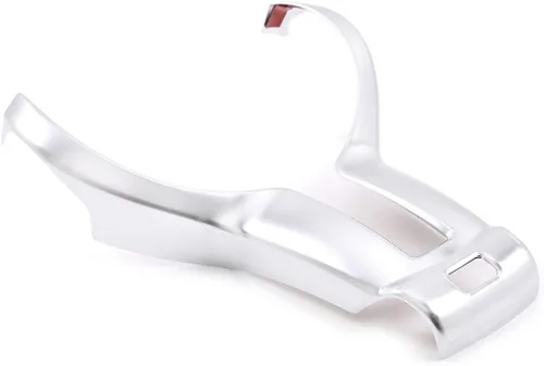 Para BMW F20 F22 F21 F30 F32 F33 F36 F06 F12 F13 X5 F15 X6 F16 M-Sport ABS Cromo Plata Volante Recorte Accesorios de Coche
