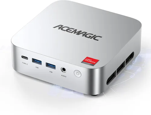 Miniatura 10 de ACEMAGIC K1 Mini PC AMD Ryzen R2544 8GB DDR4 256GB SSD Mini computadoras (Turbo 3.7GHz), Win 11 Pro Radeon 4K Triple Display Computadoras