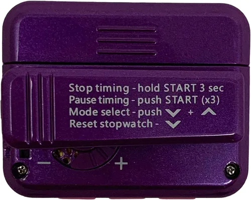 Miniatura 4 de Gymboss Temporizador de intervalos Plus y cronómetro (violeta/rosa)