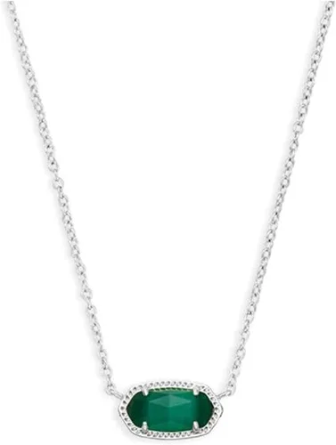 Miniatura 60 de Kendra Scott - Collar Elisa con dije para mujer, joyería de moda, chapado en oro de 14 quilates