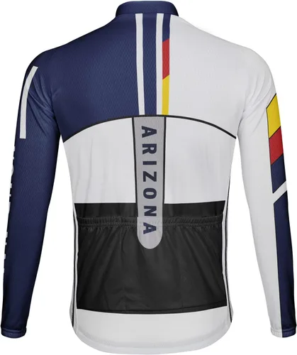 Miniatura 3 de Camiseta de ciclismo personalizada Arizona de manga larga para hombre