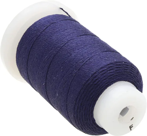 Miniatura 94 de The Beadsmith Cordón de seda pura – Castaño, tamaño E (0.325 mm/0.0128"), 200 yardas (600 pies), carrete de 1/2 onza