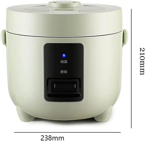 Miniatura 2 de Arrocera multifuncional, olla a presión automática pequeña para el hogar, olla de cocción lenta de acero inoxidable cepillado, olla con función
