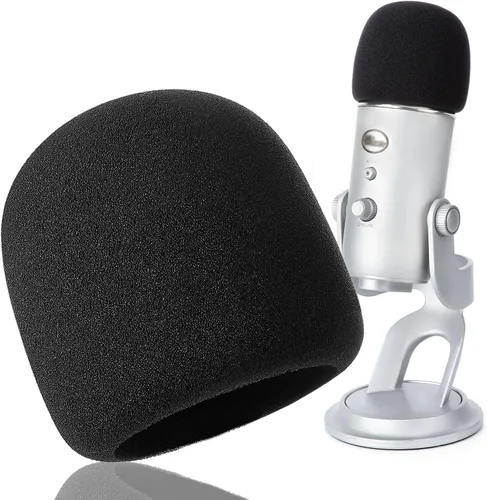 Miniatura 8 de YOUSHARES Blue Yeti Protector - Funda de silicona de protección completa para micrófono Yeti y Yeti Pro (Blackout)