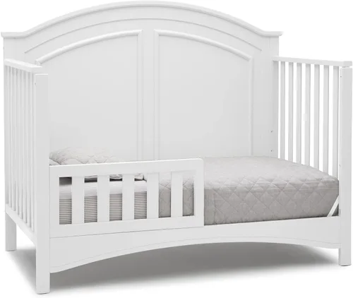 Miniatura 10 de Delta Children Perry, cuna convertible 6 en 1, con certificado Greenguard Gold, color blanco Bianca