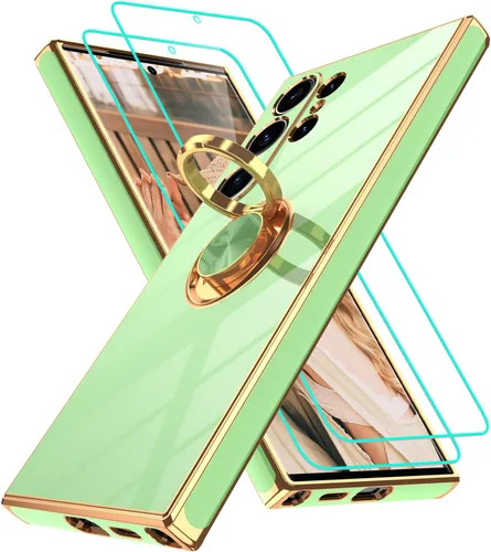 Miniatura 66 de Gritup Funda para Samsung Galaxy A14 5G: Funda Samsung A14 con 2 Protectores de Pantalla, Soporte de Anillo con Rotación 360°, Soporte Magnético
