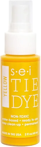 Miniatura 63 de S.E.I. Botella de spray de teñido anudado de caléndula: 2 oz. Spray de tinte de tela no tóxico, tinte permanente para ropa DIY, One Step