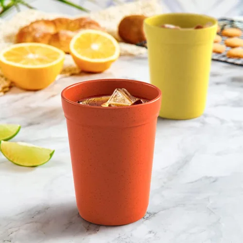 Miniatura 5 de Homestockplus 【Juego de 8】 Tazas de 20 onzas, vasos irrompibles aptos para microondas y lavavajillas, sin BPA, reutilizables y ecológicos