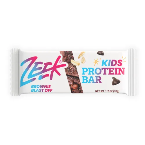 Miniatura 4 de ZEEK BAR - Barras de proteína para niños - 0.16 oz de proteína - Todo natural, sin OMG, sin gluten - Variedad, 12 unidades - Fórmula nueva y mejorada