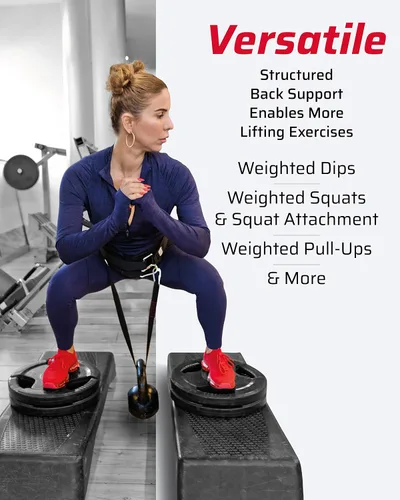 Miniatura 4 de THEFITGUY Paquete de sujeción de cable de cuerda ergonómica para tríceps y cinturón de inmersión definitivo
