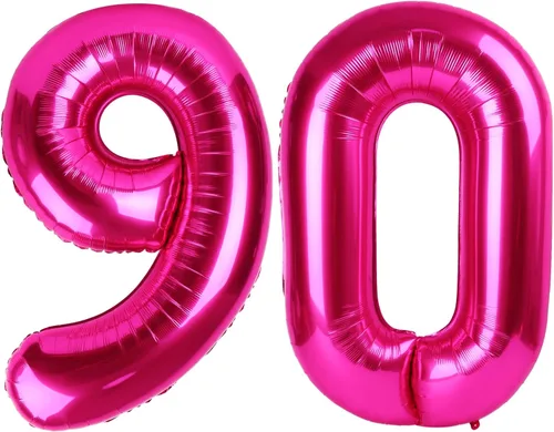 Miniatura 14 de Globo de cumpleaños número 4 dorado de 40 pulgadas, globos gigantes del número cuatro 14 24 34 40 44 2024, globos grandes de lámina de mylar para Oro
