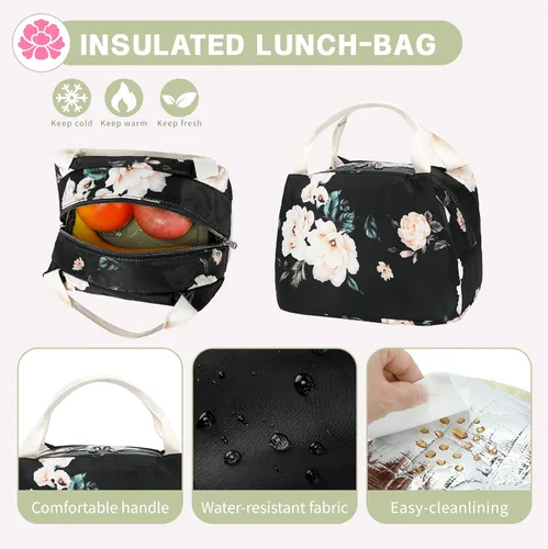 Miniatura 60 de Bluboon Juego de mochila para adolescentes, mochila escolar para niñas, lonchera y lápices, bolsas para estudiantes, 3 en 1, rosa-3 juegos, Escuela