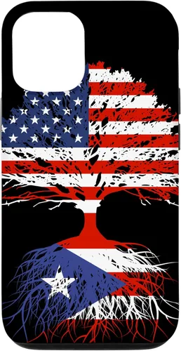 Miniatura 27 de Funda para iPhone 14 Puerto Rico Boricuas Roots Puerto Rico con bandera estadounidense