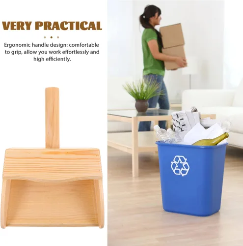 Miniatura 3 de SHERCHPRY Conveniente pala de basura mini recogedor para escritorio portátil para cocina hogar