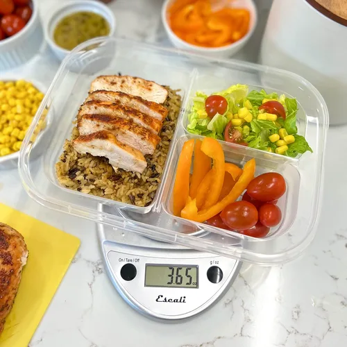 Miniatura 6 de Escali Primo - Báscula digital de alimentos multifuncional para cocina y báscula de hornear para medir peso con precisión y control de porciones